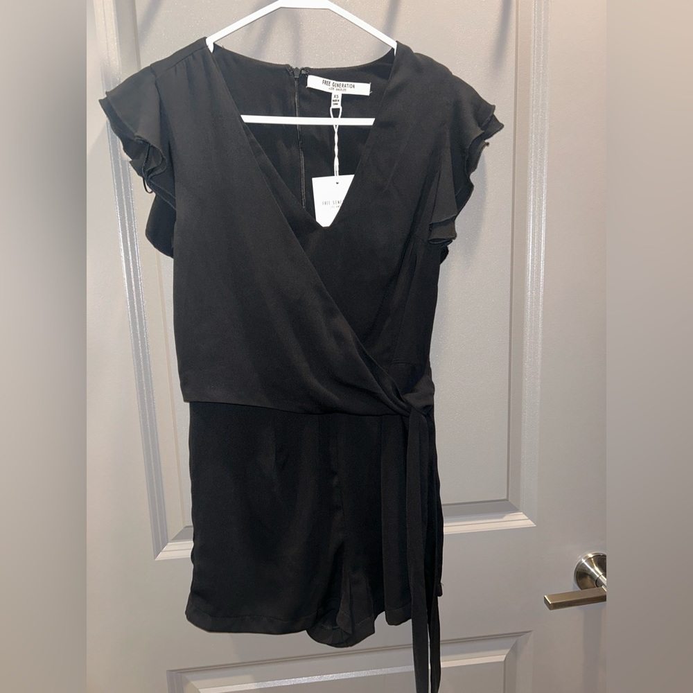 Free Generation Black Romper w/ tags